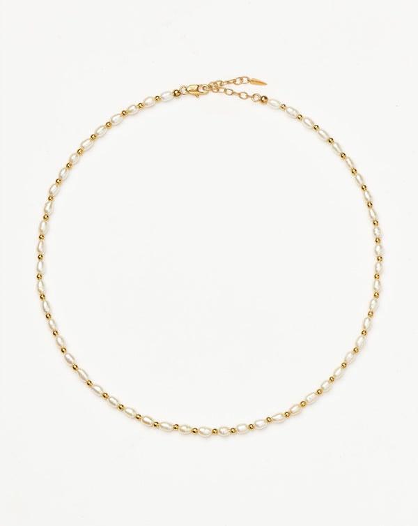 missoma Seed Pearl Beaded Choker UK