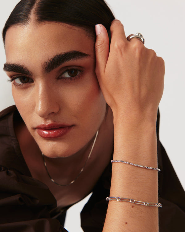 Missoma Wavy Ridge Chain Bracelet UK