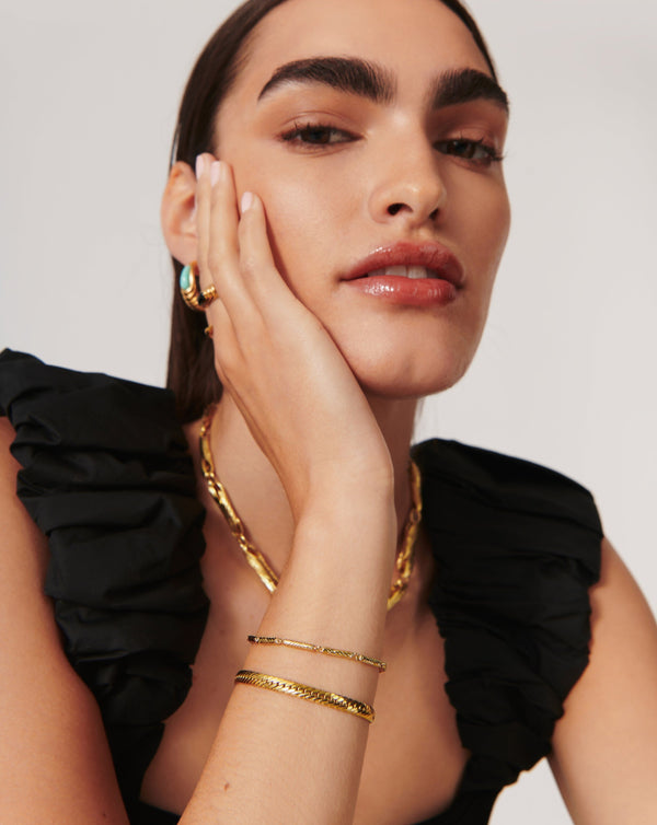 Missoma Wavy Ridge Chain Bracelet UK