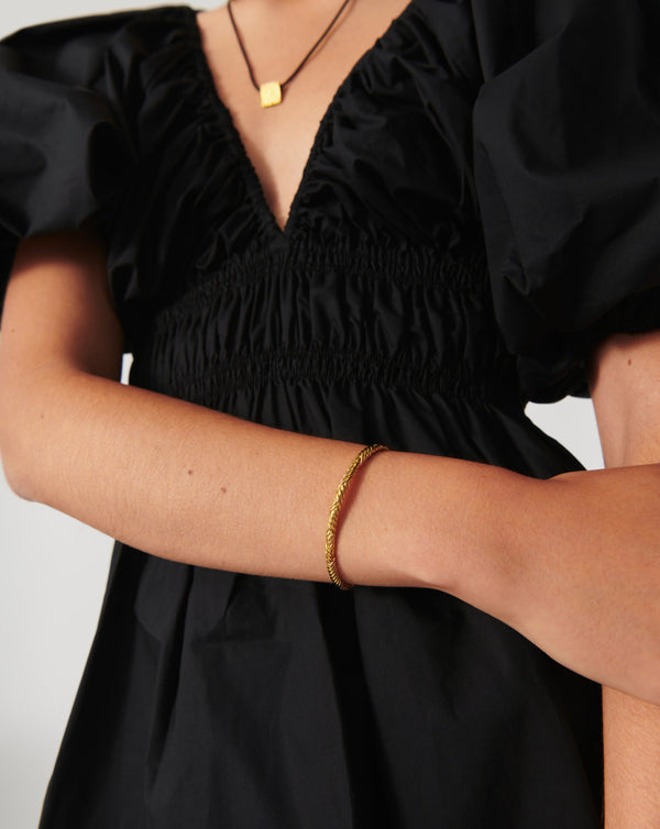 Missoma Wavy Ridge Gemelli Cuff Bracelet