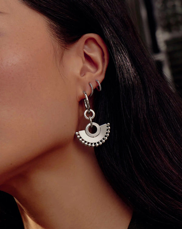 Missoma Zenyu Fan Chandelier Hoop Earrings UK