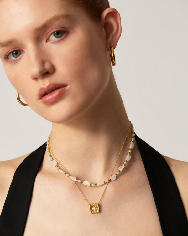 Missoma Zenyu Gemstone Beaded Choker UK