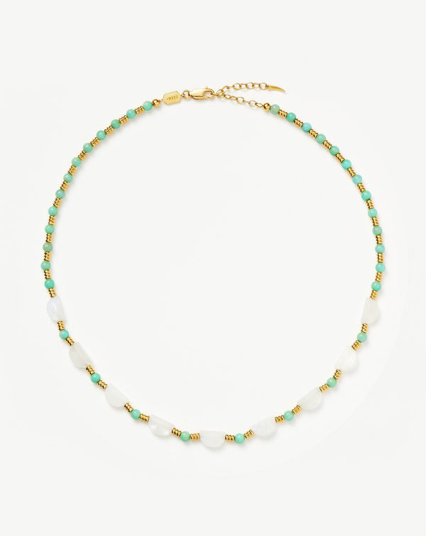 missoma Zenyu Gemstone Beaded Choker UK