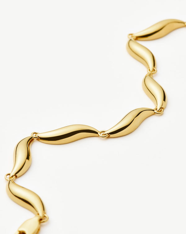 Missoma Savi Signature Link Chain Bracelet | 18ct Gold Plated