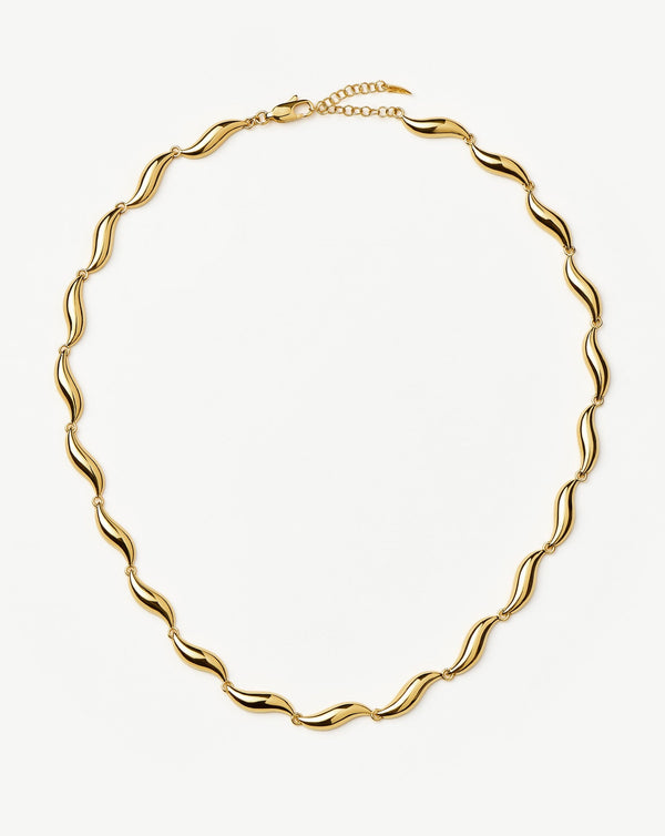 missoma Savi Signature Link Chain Necklace | 18ct Gold Plated