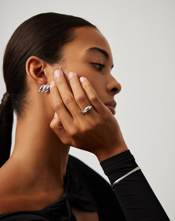 Missoma Savi Signature Stacking Ring | Sterling Silver