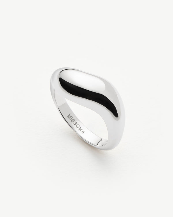 missoma Savi Signature Stacking Ring | Sterling Silver