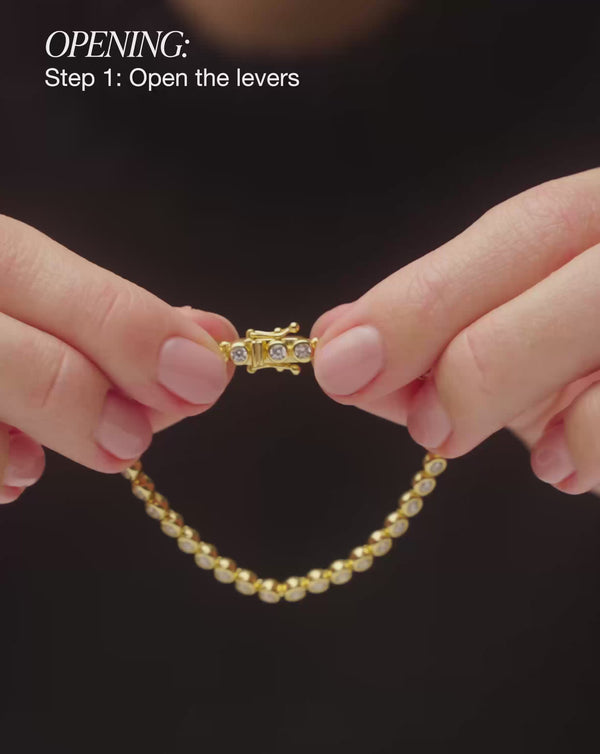 Missoma Tennis Round Bracelet | Sterling Silver Cubic Zirconia