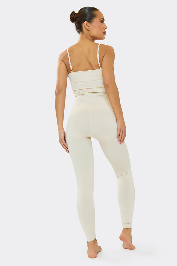 Missyempire Adele Stone Seamless Strappy All In One Jumpsuit