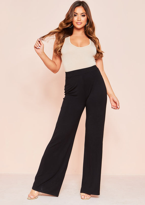 Missyempire Ariyah Beige Basic Jersey Bodysuit