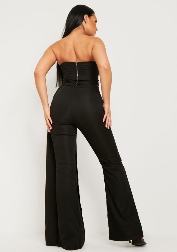 Missyempire Reyna Black Tailored Trouser