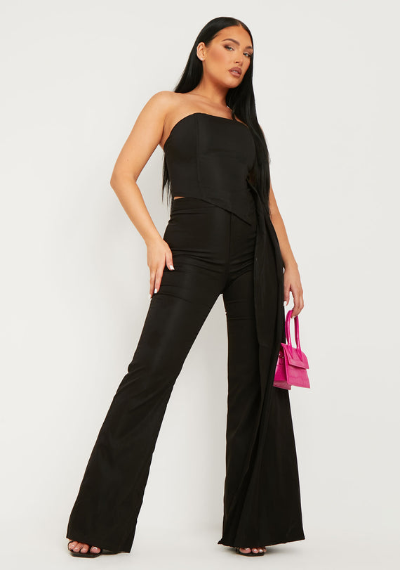 missyempire Reyna Black Tailored Trouser