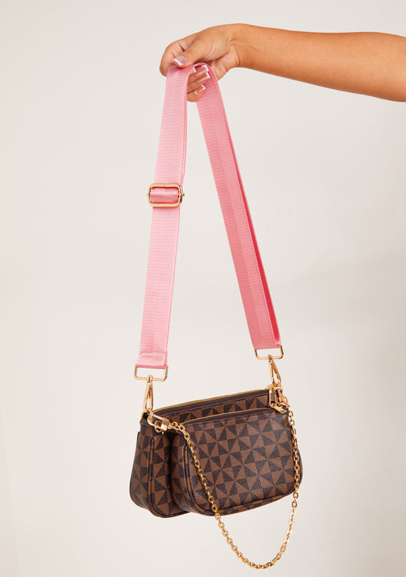missyempire Sadie Pink Bag Strap