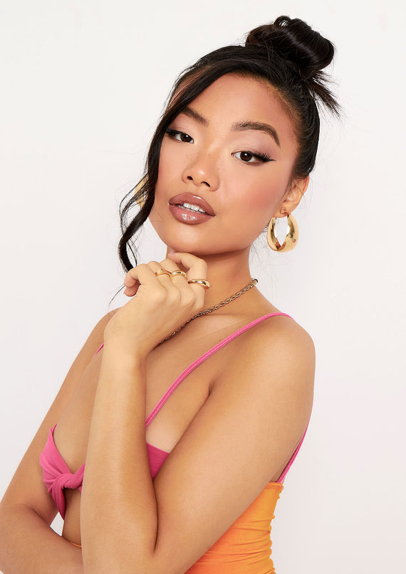 missyempire Sian Gold 3 Piece Ring Set