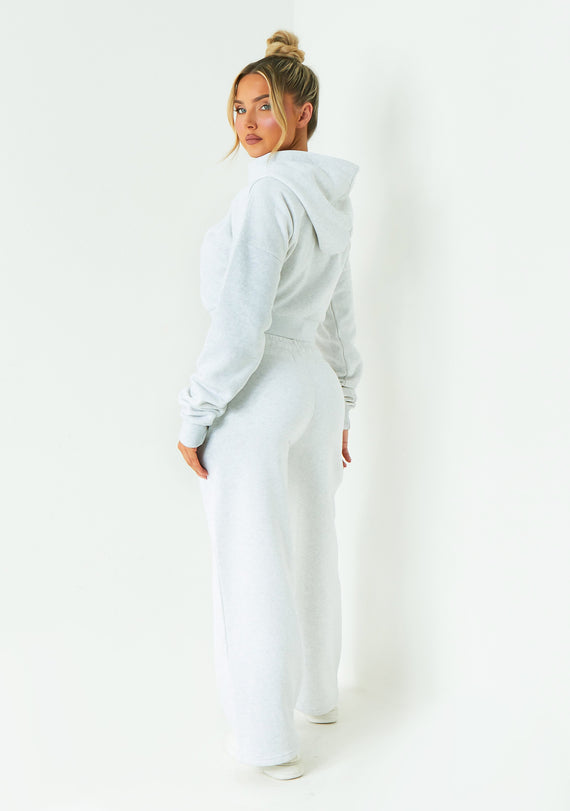 Missyempire Sienna Grey Missy Sport Slogan Joggers