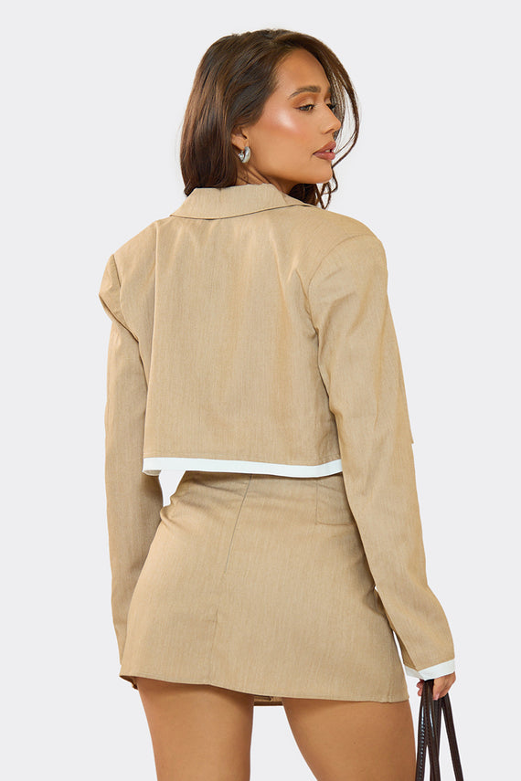 Missyempire Sophia Tailored Mini Skort