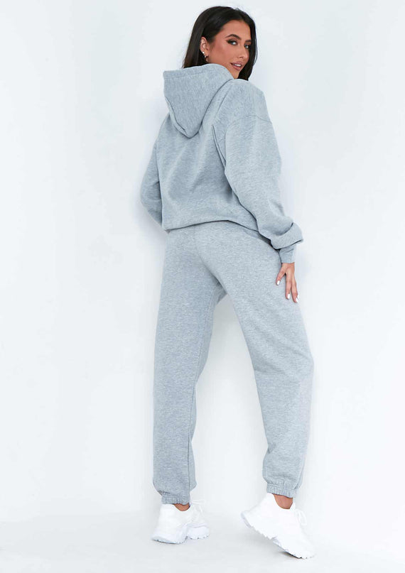 Missyempire Tina Grey Missy Sports Club Casual Joggers