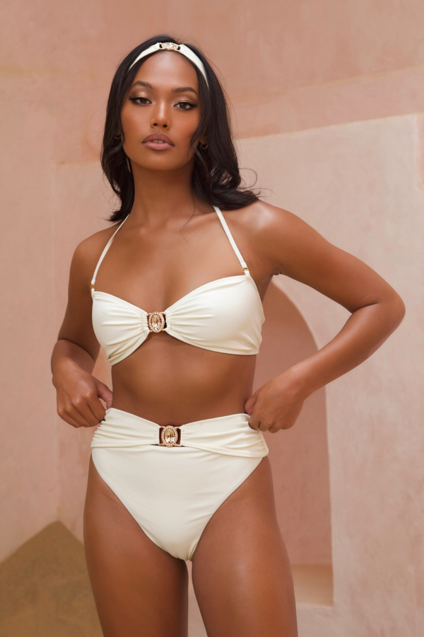 Moda Minx 'Coconut' Bandeau Bikini Top