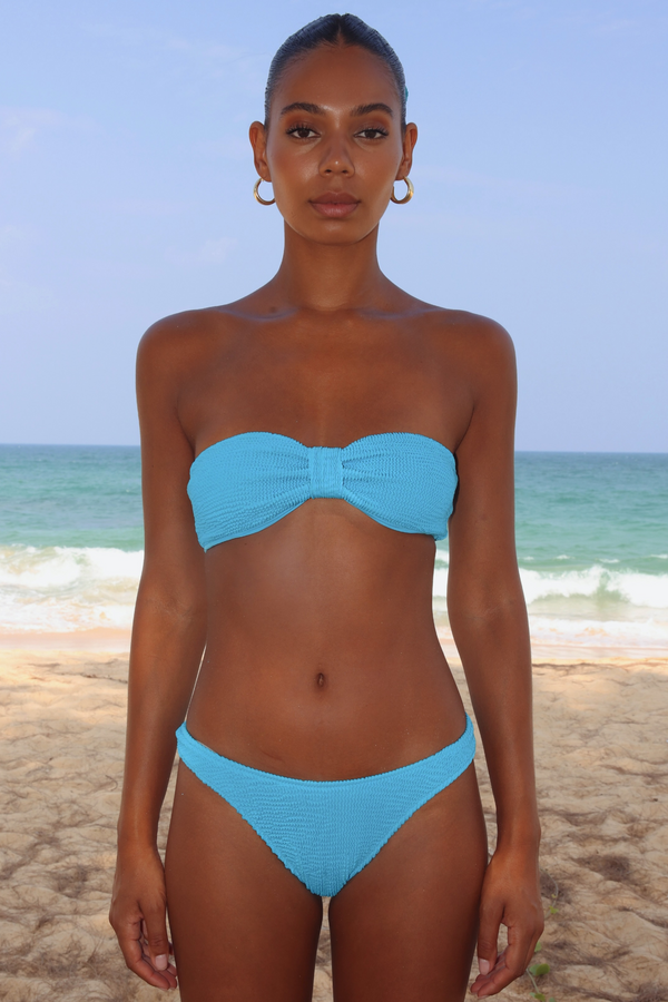 Moda Minx 'Ocean' Scrunch Bandeau Bikini Top