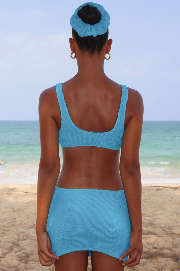 Moda Minx 'Ocean' Scrunch Micro Skirt