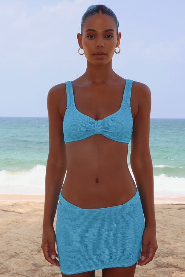 Moda Minx 'Ocean' Scrunch Micro Skirt