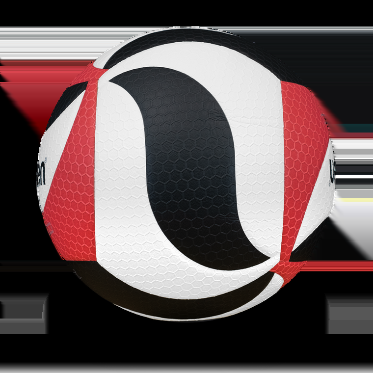 Molten Black/Red FLISTATEC Volleyball