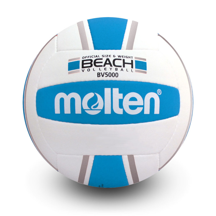 molten Elite Beach Volleyball- Silver/Blue