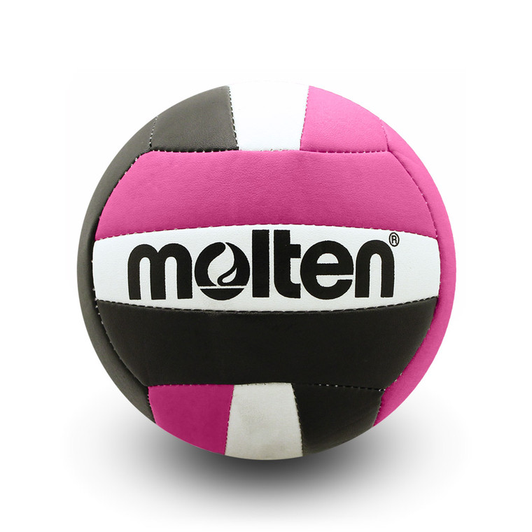 molten Mini Volleyball- Black/Hot Pink