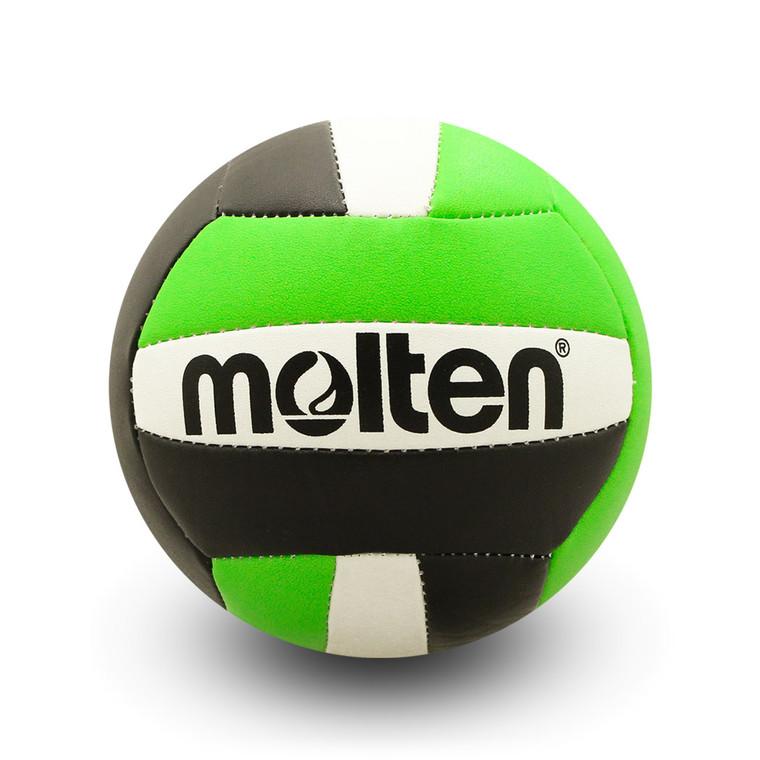 molten Mini Volleyball- Black/Lime