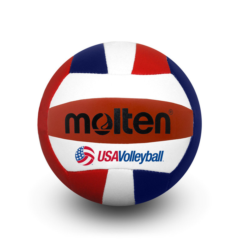 molten Mini Volleyball- Red/White/Blue
