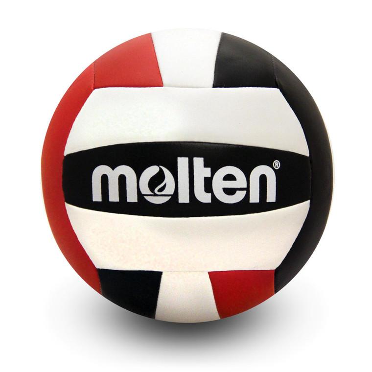 molten Recreational Volleyball- Red/Black