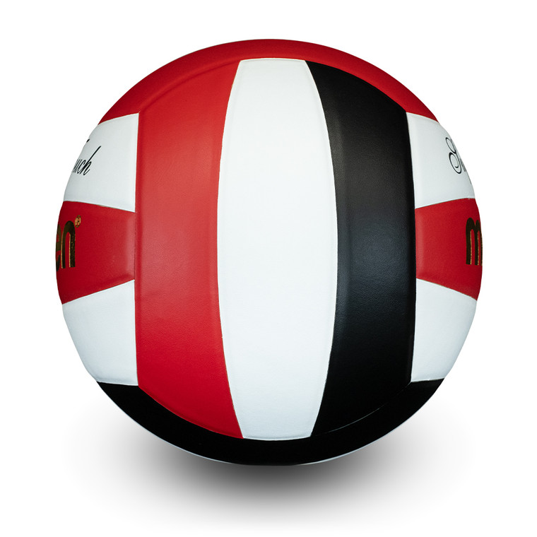 Molten Super Touch® Volleyball- Black/Red