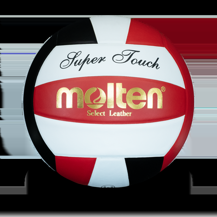 molten Super Touch® Volleyball- Black/Red