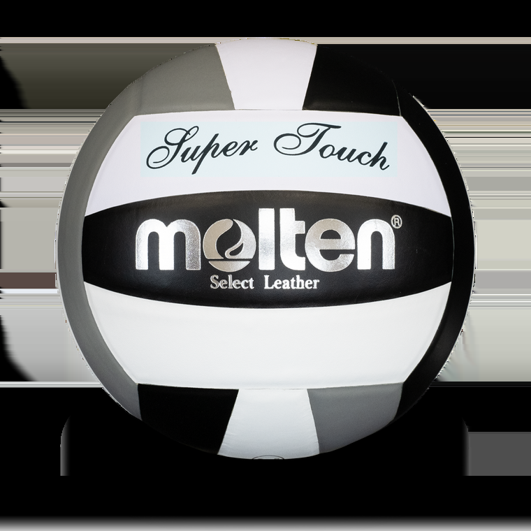 molten Super Touch® Volleyball- Black/ Silver