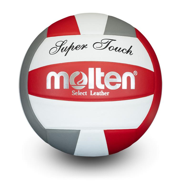 Molten Super Touch® Volleyball- Red/Silver