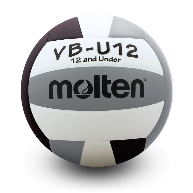molten VBU12 Light Volleyball- Black/Silver