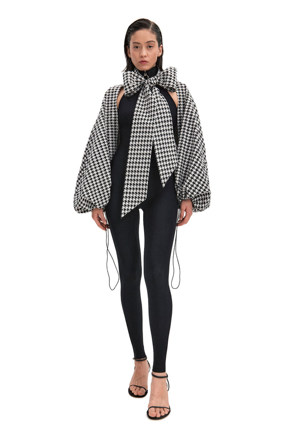 monosuit BOLERO Sleeves Herringbone Pattern