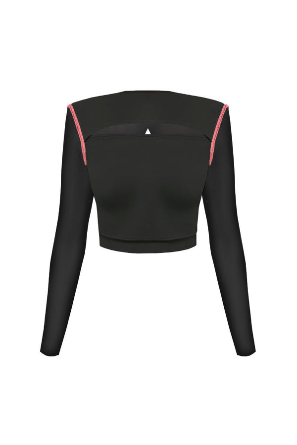 Monosuit CROPTOP Erratic Black