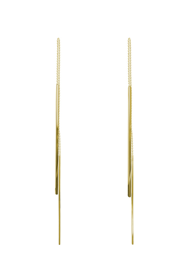 monosuit EARRINGS Long Gold
