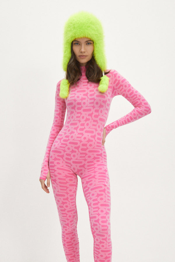 Monosuit Fancy Poodle Faux Fur Hat Lime