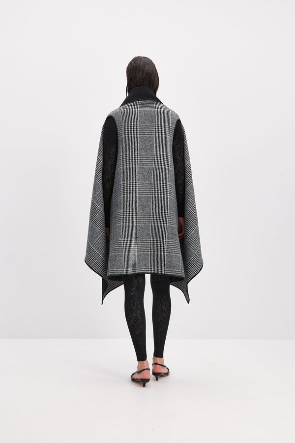 Monosuit Glen Plaid Reversible Twist Vest