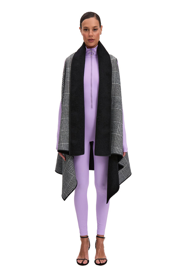 monosuit Glen Plaid Reversible Twist Vest monosuit Glen Plaid Reversible Twist Vest