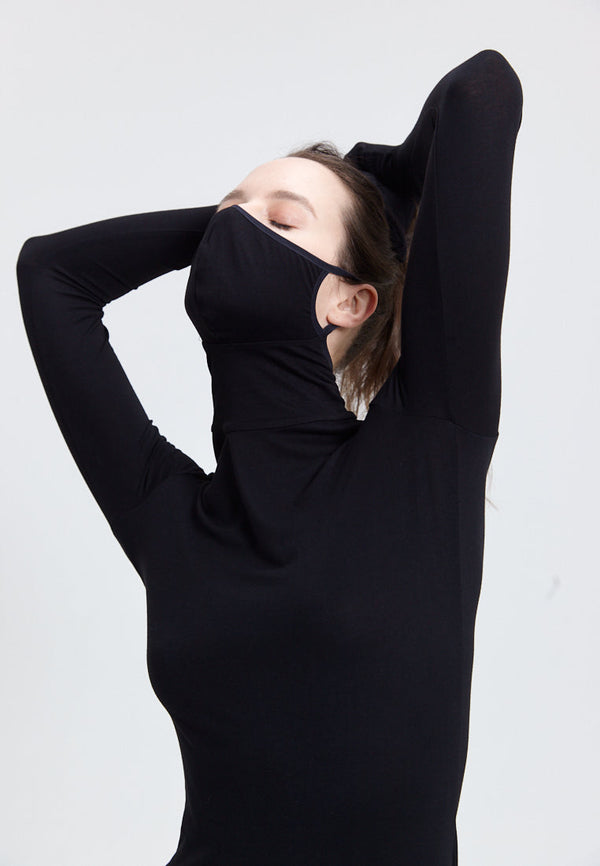 Monosuit MONOSKIN DRESS MASK Black N6