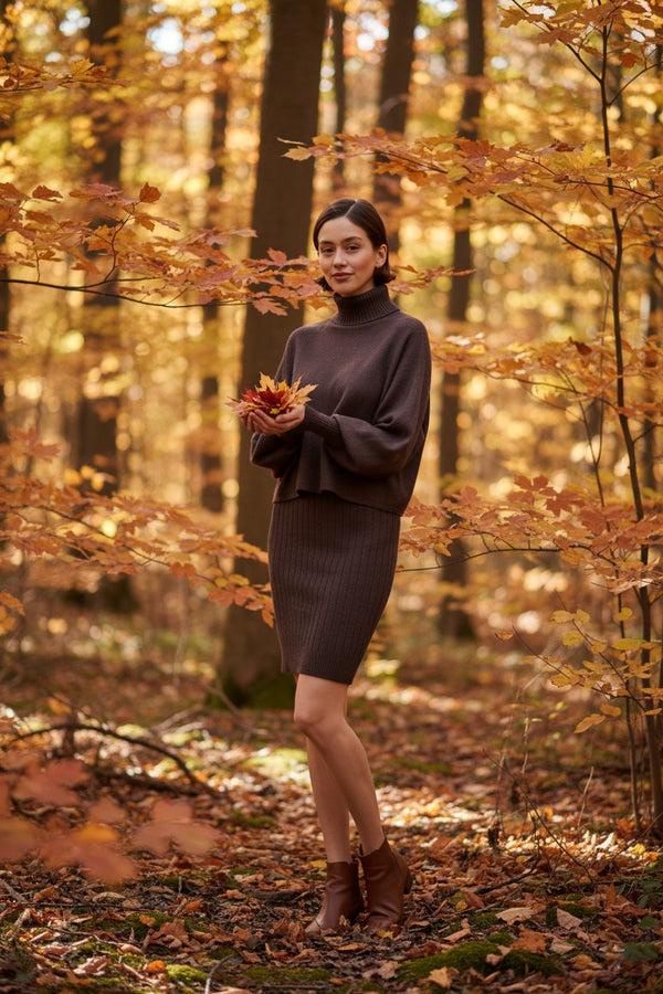 Monosuit Set Sweater & Dress Stellar Harmony Brown