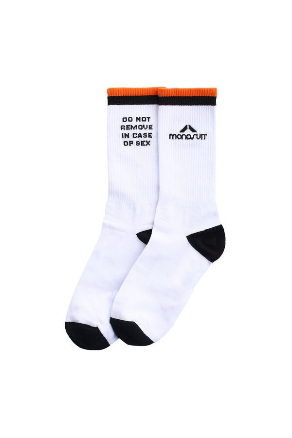 Monosuit SOCKS Sacks White/Orange