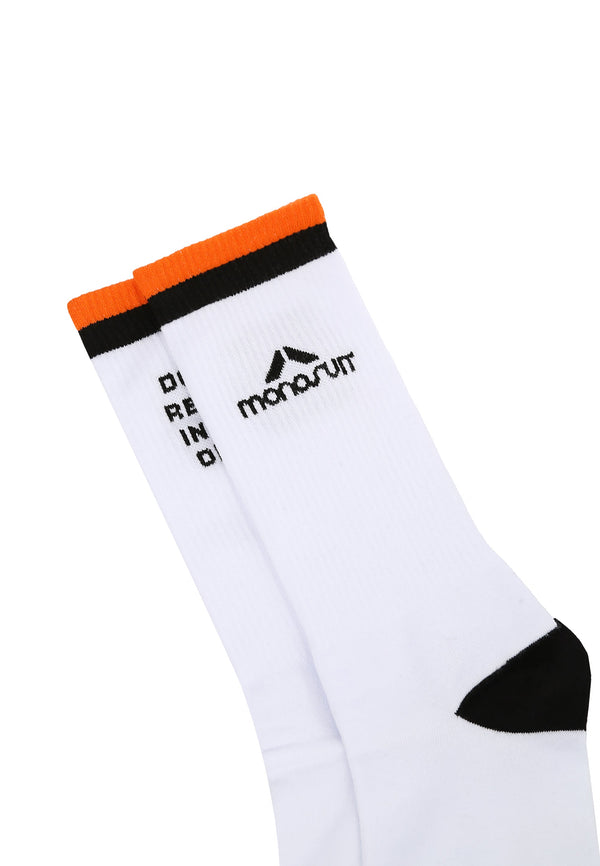 Monosuit SOCKS Sacks White/Orange