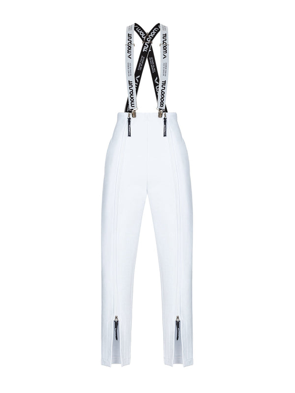 Monosuit SUSPENDERS White