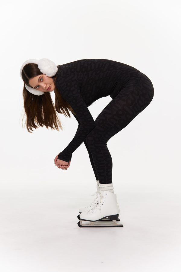 Monosuit White Faux Fur Earmuffs