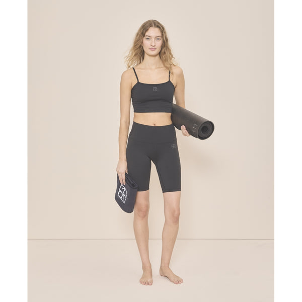 Moonchild Yoga Wear Lunar Studio Shorts 8 - Black Iris