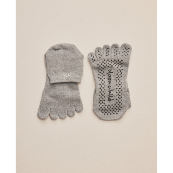 moonchild yoga wear Moonchild Grip Socks - High rise - Heather Grey